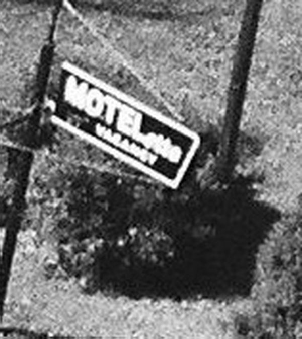 Undetermined Ionia Motel - Sign Magnified (newer photo)